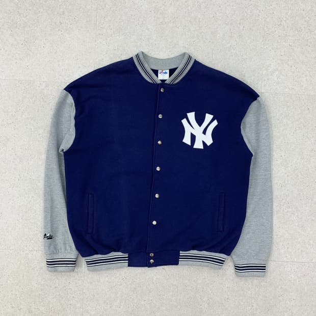 Majestic 마제스틱 90s 바시티 자켓