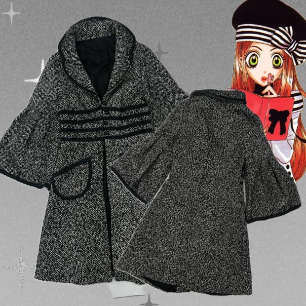 🖤슈슈룬 쇼콜라 마계 코트 🖤 갸루 고스로리 데빌 공겜여주 고딕풍