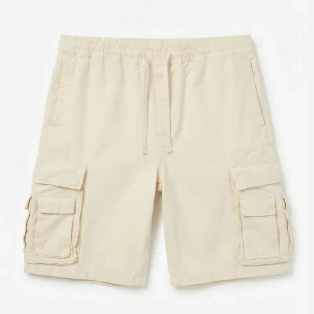 ZARA 카고 반바지 베이지 XL
