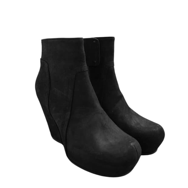 릭오웬스 웨지힐 부츠