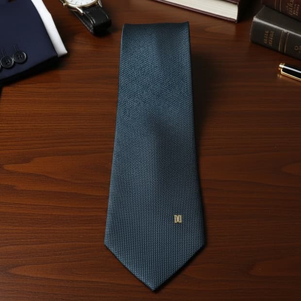 닥스(DAKS) 런던 실크 100% 넥타이 (딥그린)