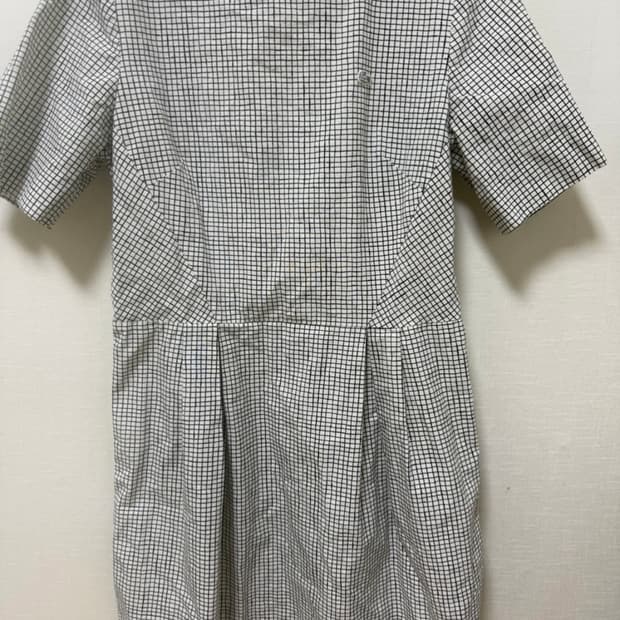 라코스테 미니 체크 원피스 (S)