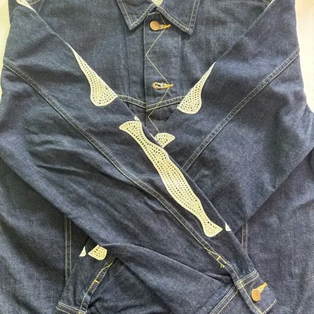 캐피탈 KAPITAL 11.5온즈 멕시칸 본 데님자켓 44