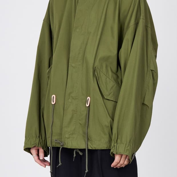 마카웨어 숏 모즈 오가닉코튼 자켓