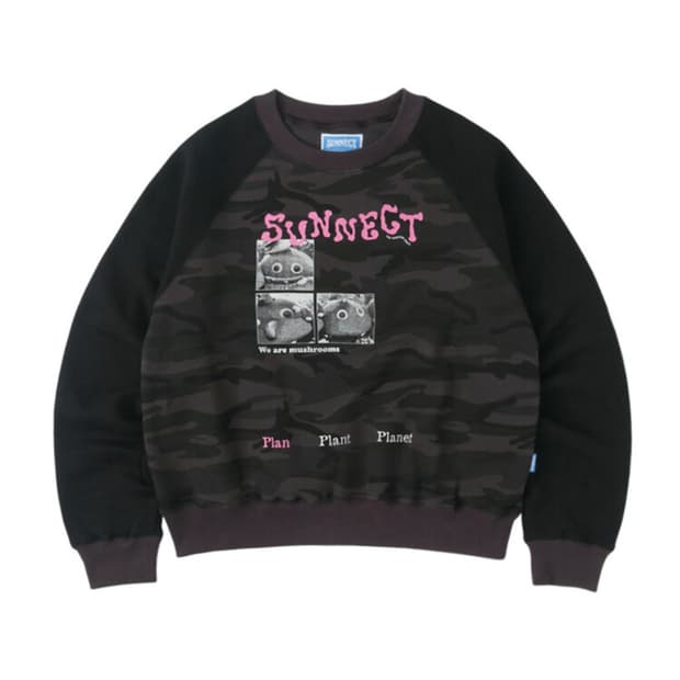 SUNNECT 맨투맨 W.A.M. Raglan Sweatshirt 