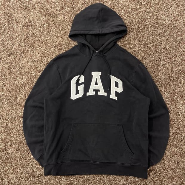 M GAP 갭 로고 후드티