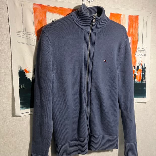 타미힐피거 니트집업 (L)