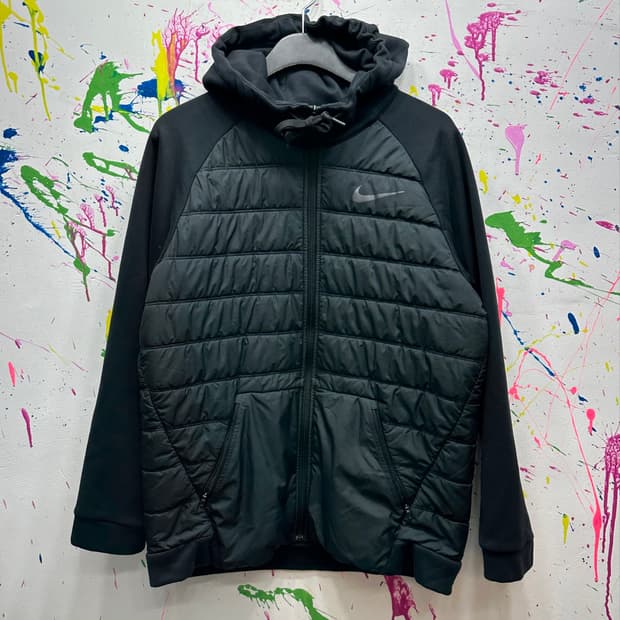 나이키 써마 윈터라이즈 풀집 후디 블랙 2XL