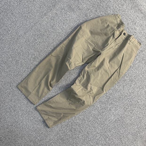실측확인 빈티지 뒷밴딩 면바지 0622J2