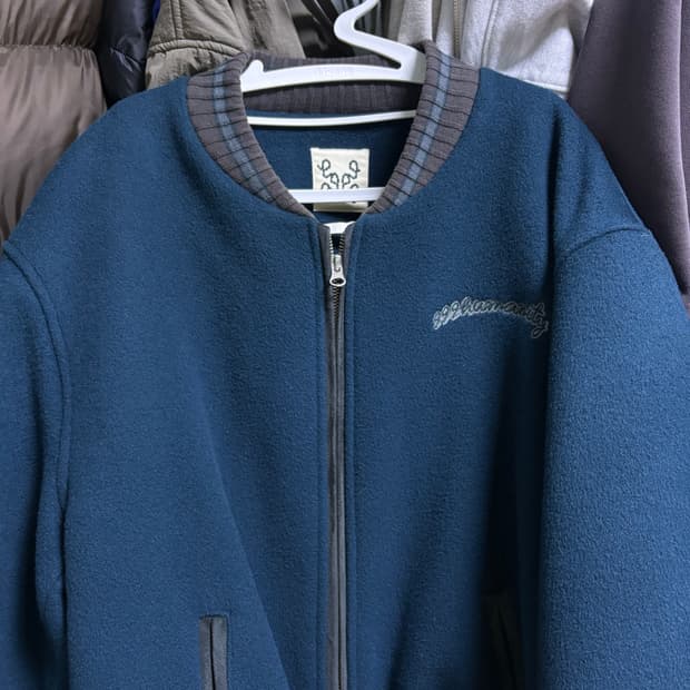 999휴머니티 헤비 울 블루종 자켓 3사이즈(L)