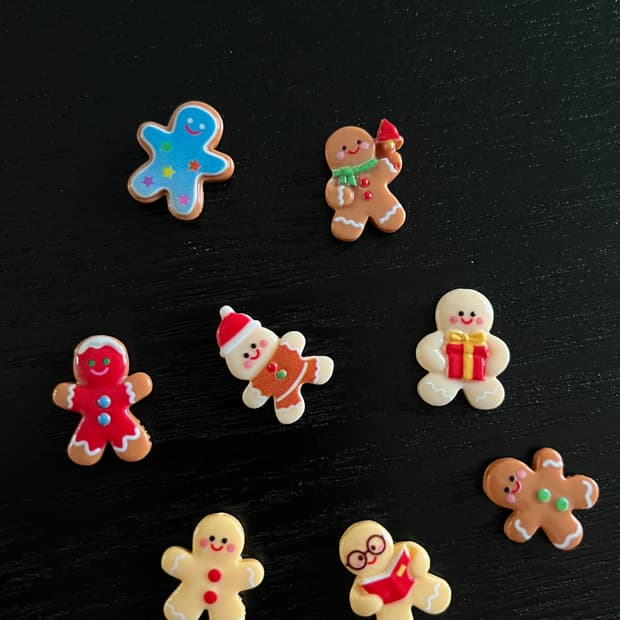 크리스마스 쿠키 미니 마그넷 (새상품)