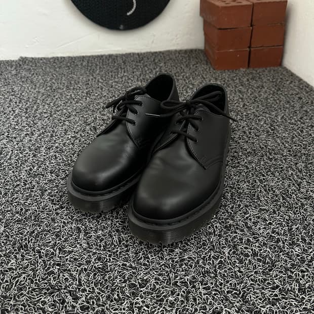 닥터마틴 1461 모노 블랙 더비슈즈 42/270mm