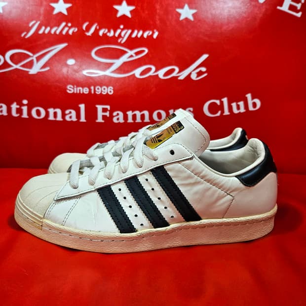 아디다스(Adidas) 80's 슈퍼스타 레트로 화이트 235size