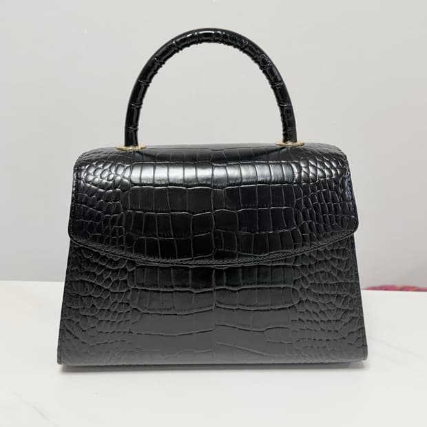 그레이스유 middle 플리에백 블랙