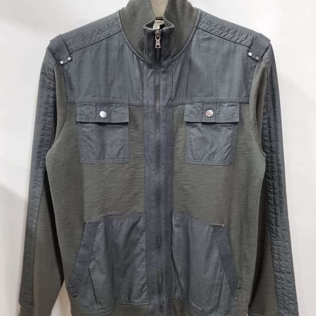 CK 그런지 포켓 코튼 집업 (C87