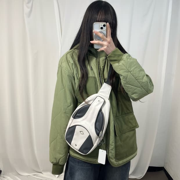 Mischief Foldable Leather Sling Bag