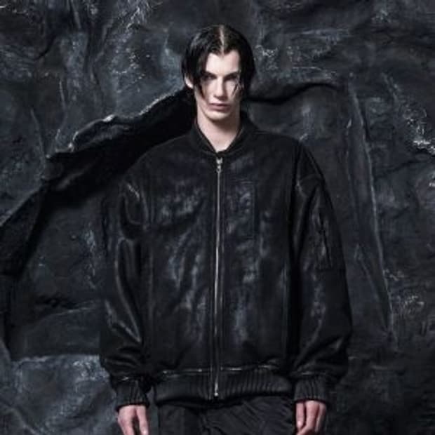 송지오 리버시블 MA-1 무스탕 48사이즈