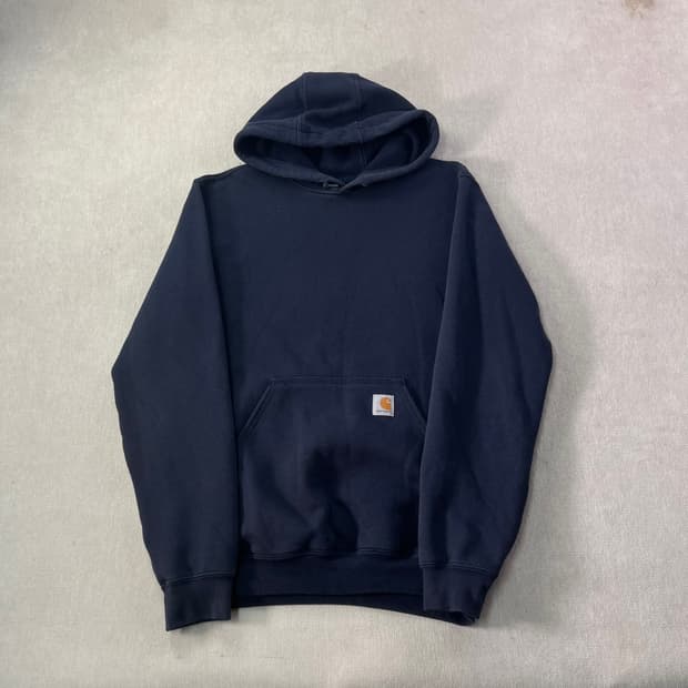 95 칼하트 wip 로고 네이비 후드티