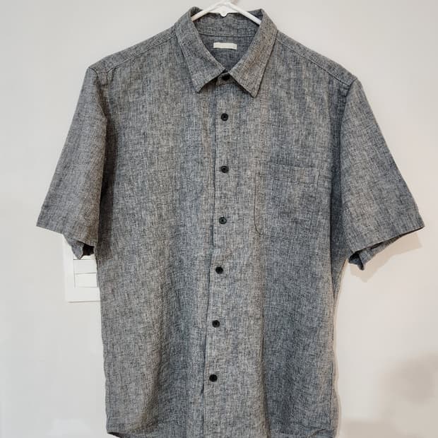 GU 남자 린넨 셔츠 L