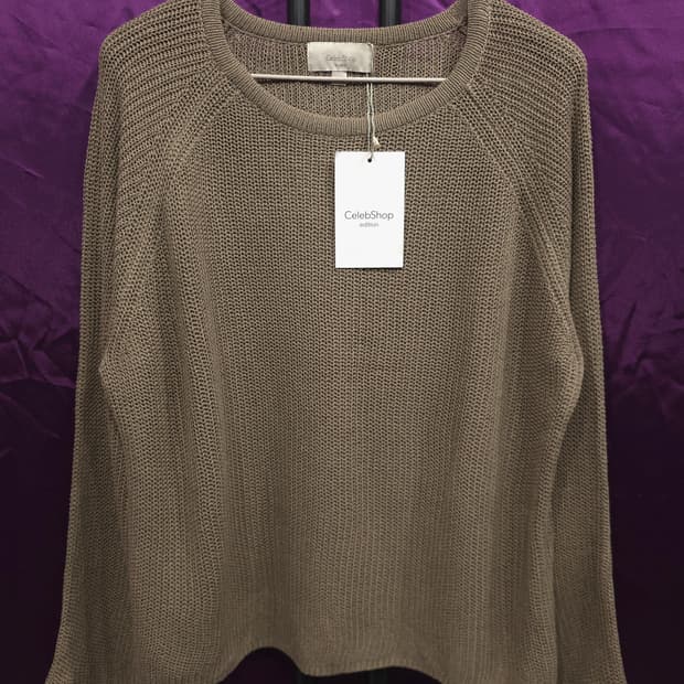 셀렙샵에디션 루즈핏 시스루 니트(미사용)95