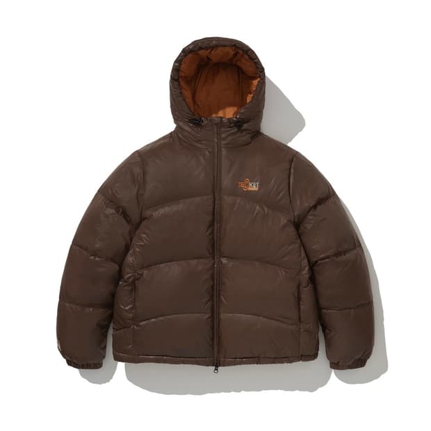 (M) 테켓 닷컴 패딩 브라운