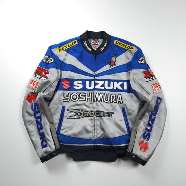 조로켓 스즈키 요시무라 GSX-R 레이싱 자켓 (L)