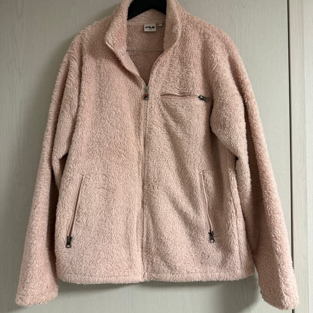 여성 겨울 휠라 후리스 핑크 L