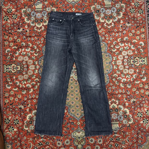 [29] 모드나인 mod1W 블랙 데님팬츠