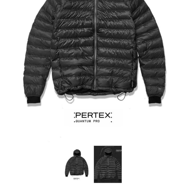 페더다운 그리드자켓 경량패딩