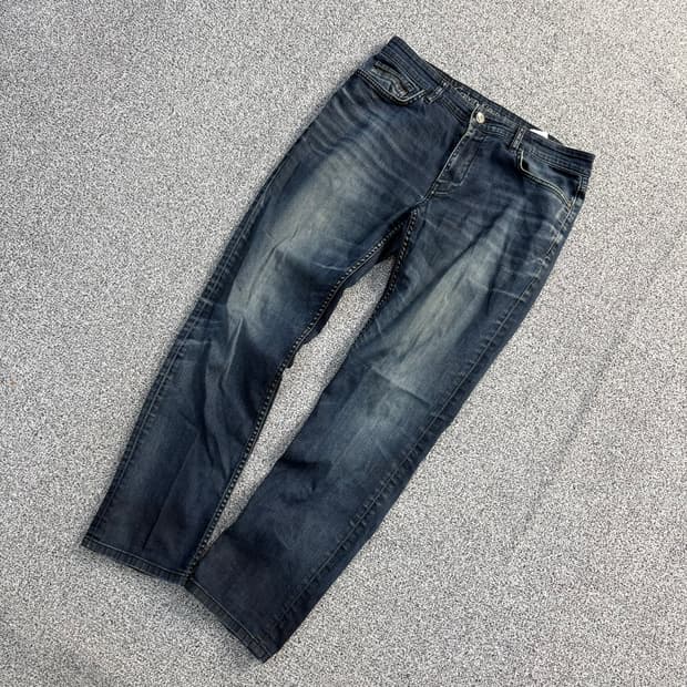 W34L32 캘빈클라인 워싱 데님팬츠 0409J