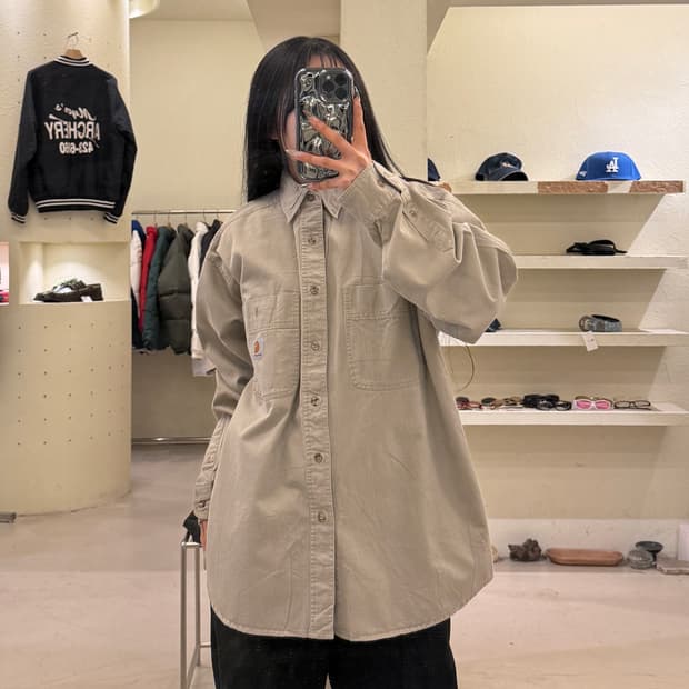 칼하트 투포켓 워크 셔츠 U1021