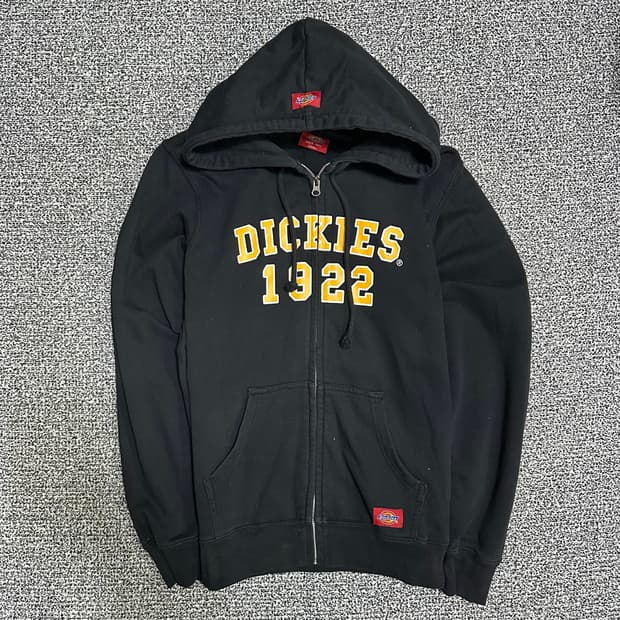 (S) 디키즈 1922 블랙 후드집업