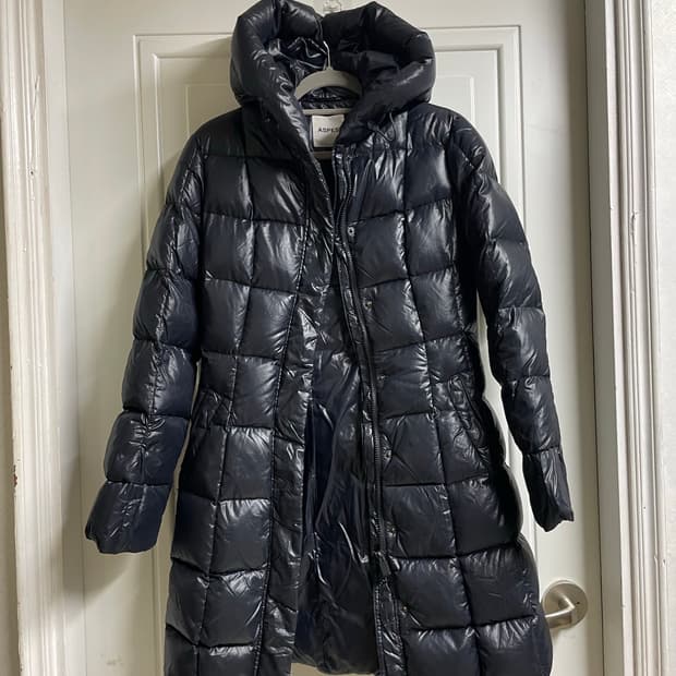 아스페시 ASPESI 유광 구스다운 롱패딩