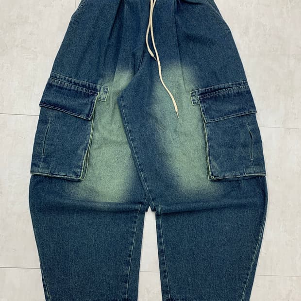 Collayo 데님 카고 팬츠 #608