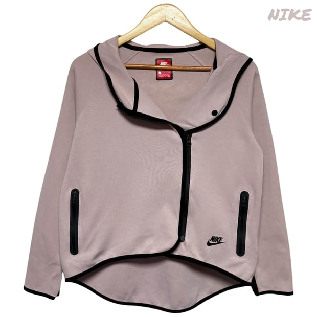 3865 나이키 여성 핑크 테크팩 후드집업
