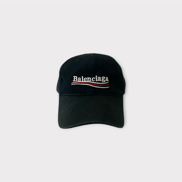 웨이브 자수로고 블랙 볼캡 (1775) 