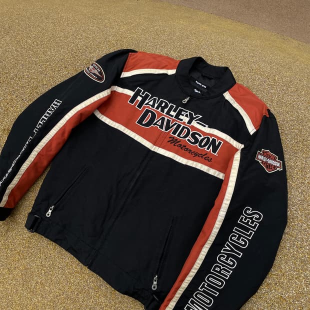 할리데이비슨 나일론 라이더 자켓