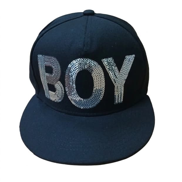 Boylondon 보이런던 블랙 스팽글 볼캡