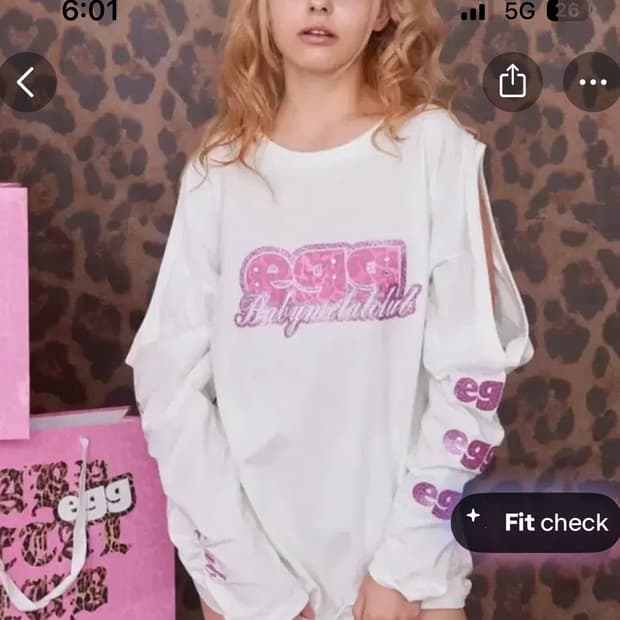 [삽니다]베메클 에그 갸루 롱 슬리브 베이비메탈클럽 egg