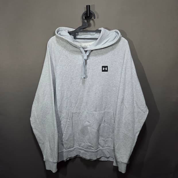 언더아머 회색 후드티 XXL