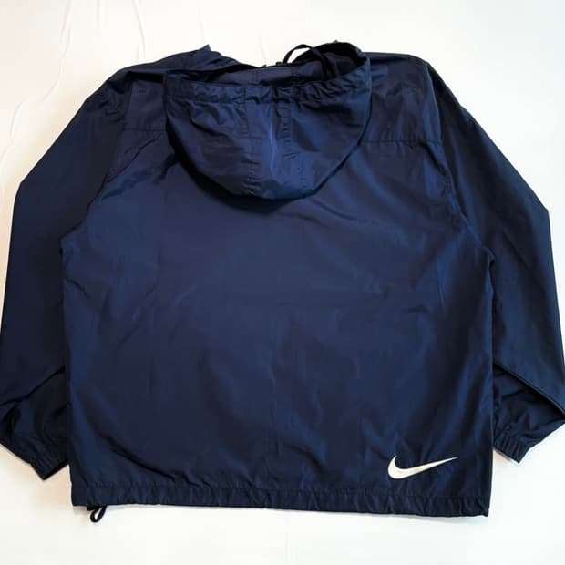 Nike 나이키 빈티지 스우시 네이비 나일론 아노락