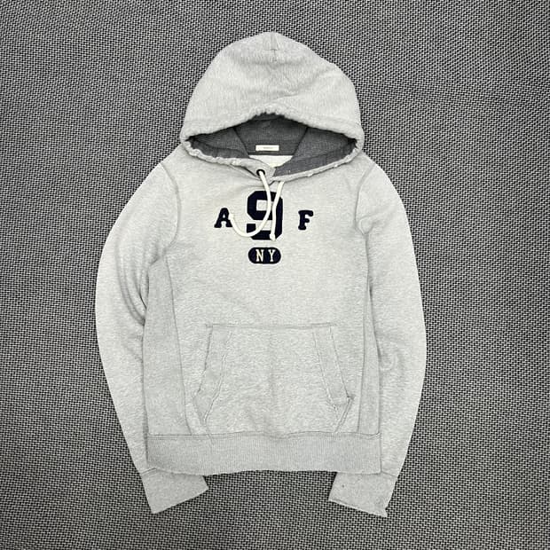 아베크롬비 머슬핏 그레이 후드