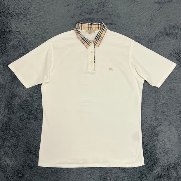 (정품) 버버리 화이트 반팔XL