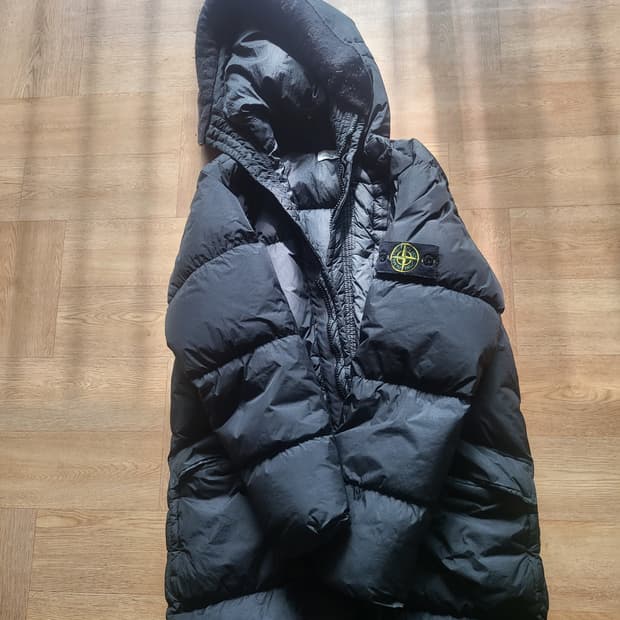 스톤아일랜드 롱패딩 s