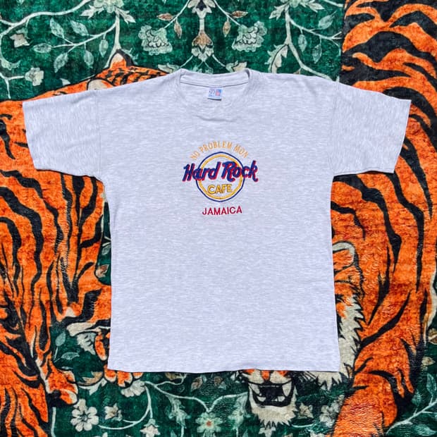90s hard rock 자메이카 티셔츠