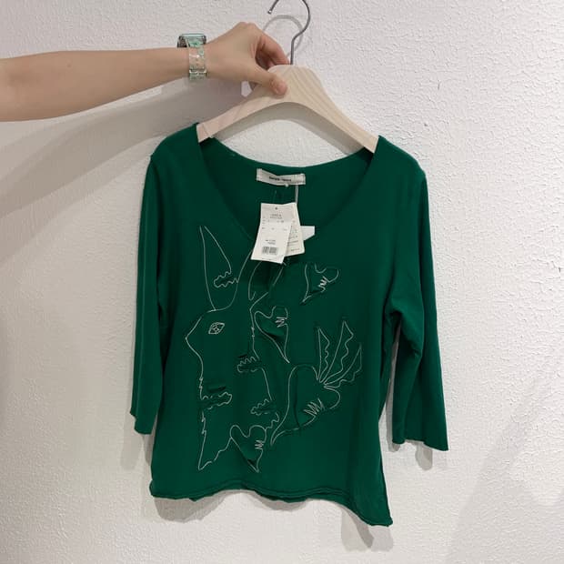 Super hakka rabbit patch 7부 t-shirt