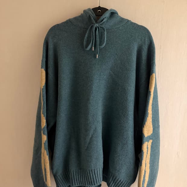 캐피탈 5G 본 후드 니트 스웨터 색소폰 3