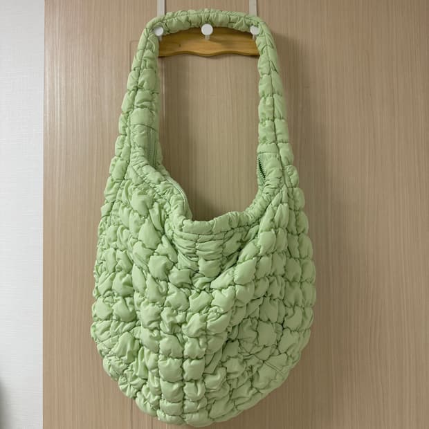 cos 코스 구름백 오버사이즈 그린 메론빵