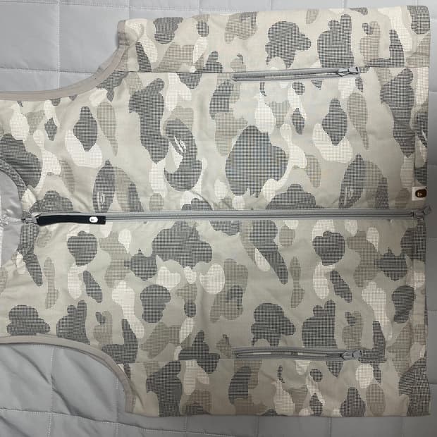 베이프 패딩조끼 M