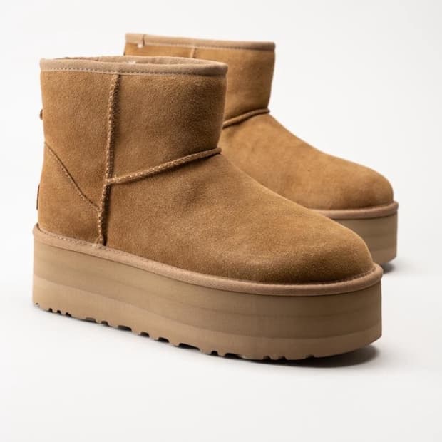 (W) 어그 클래식 미니 플랫폼 부츠 체스트넛 240